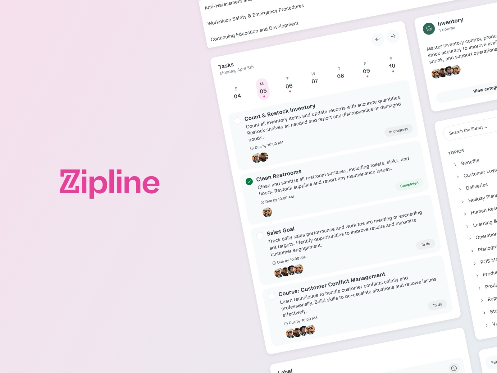 Zipline — Zipline Design System, ZUI